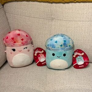 MOLLY & MULLY MUSHROOM SQUISHMALLOWS 5” NWT